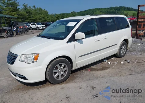 2012 Chrysler Town & Country Touring из США, поврежденный, VIN 2C4RC1BG5CR320553